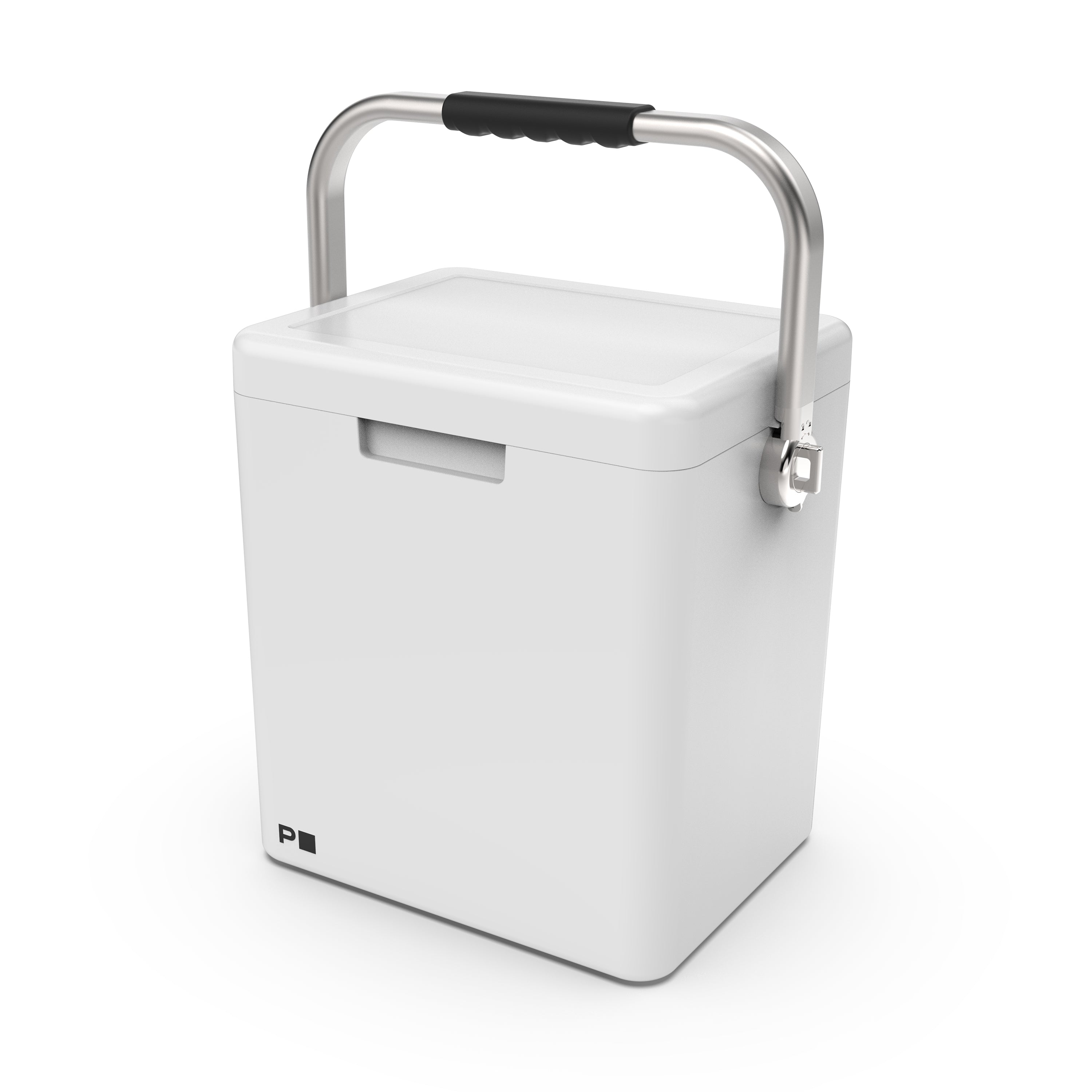 Permasteel - 14QT Portable Cooler with Dual Carrying Options - White