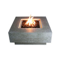 Elementi - Manhattan Fire Table - Light Gray - Natural Gas