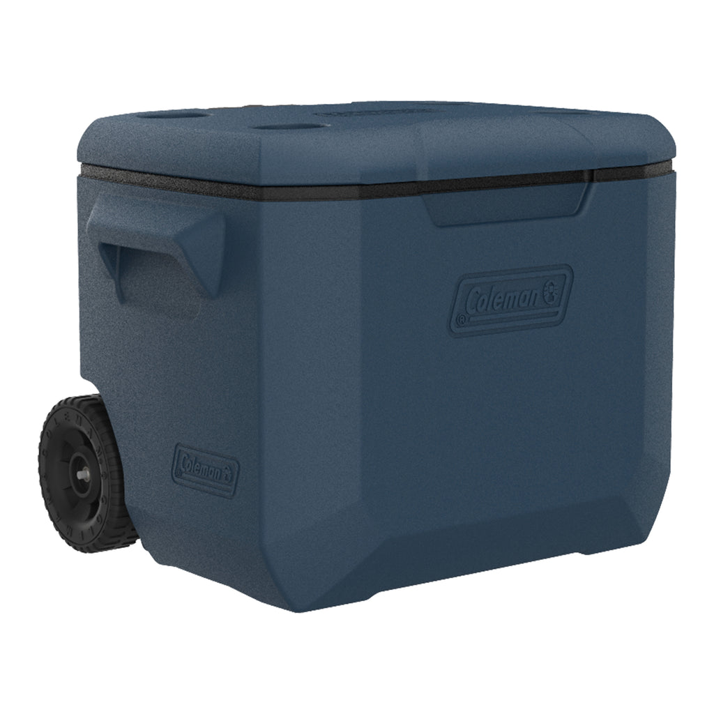Coleman - 60 Qt Chiller Cooler With Wheels - Sapphire Blue