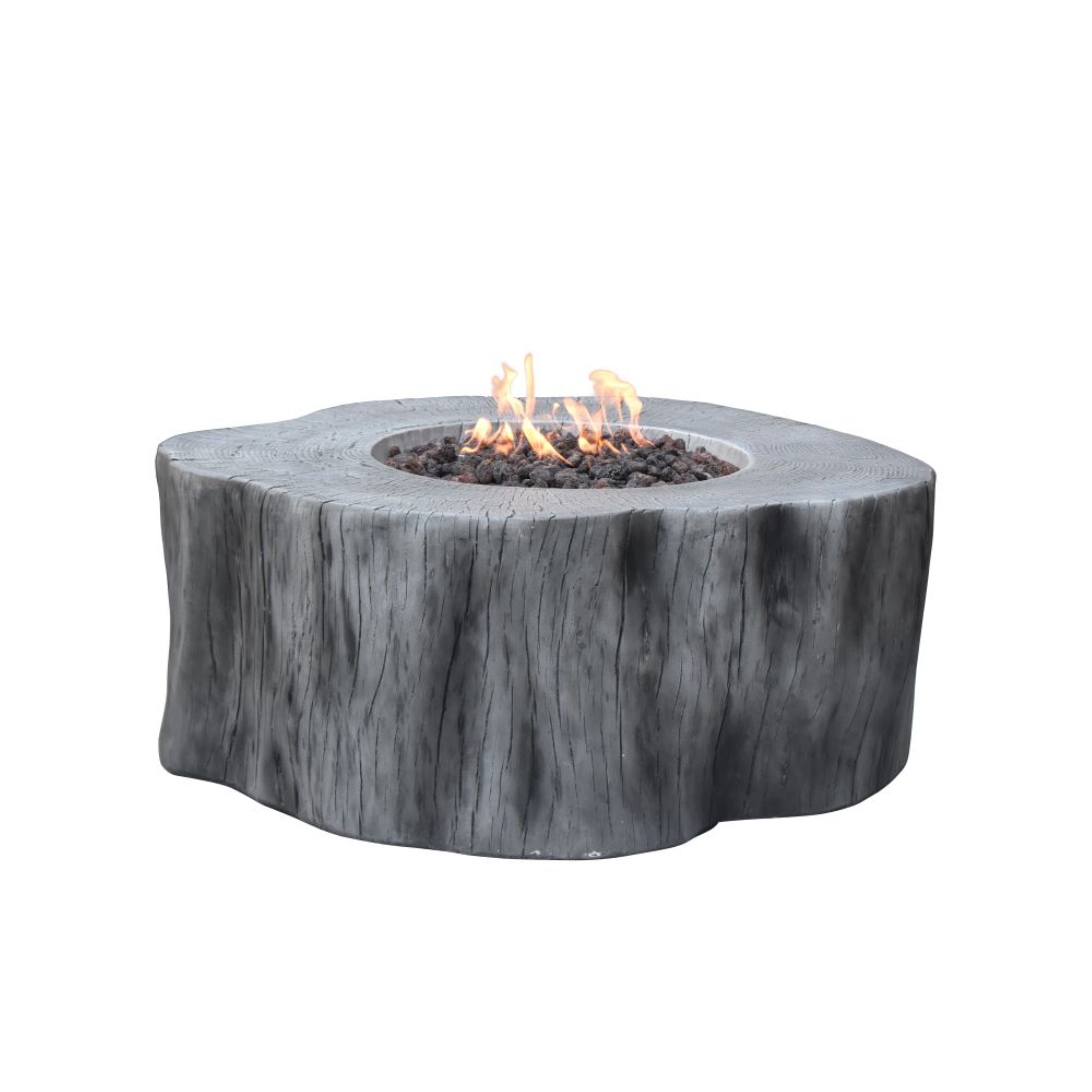 Elementi - Manchester Fire Table - Classic Gray - Natural Gas