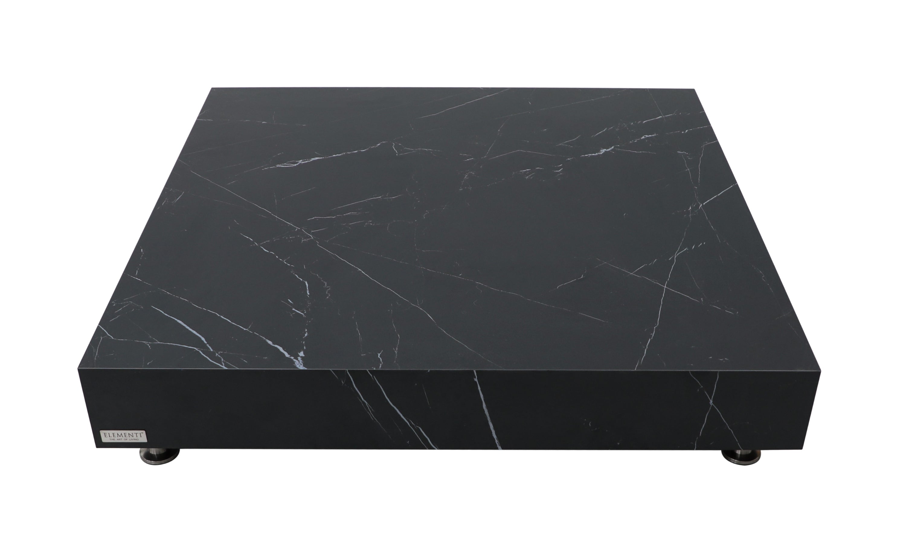Elementi Home - Sofia Coffee Table - Large Square - Black
