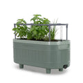 Permasteel - Self-Watering Planter Box with Mounting Brackets - Green