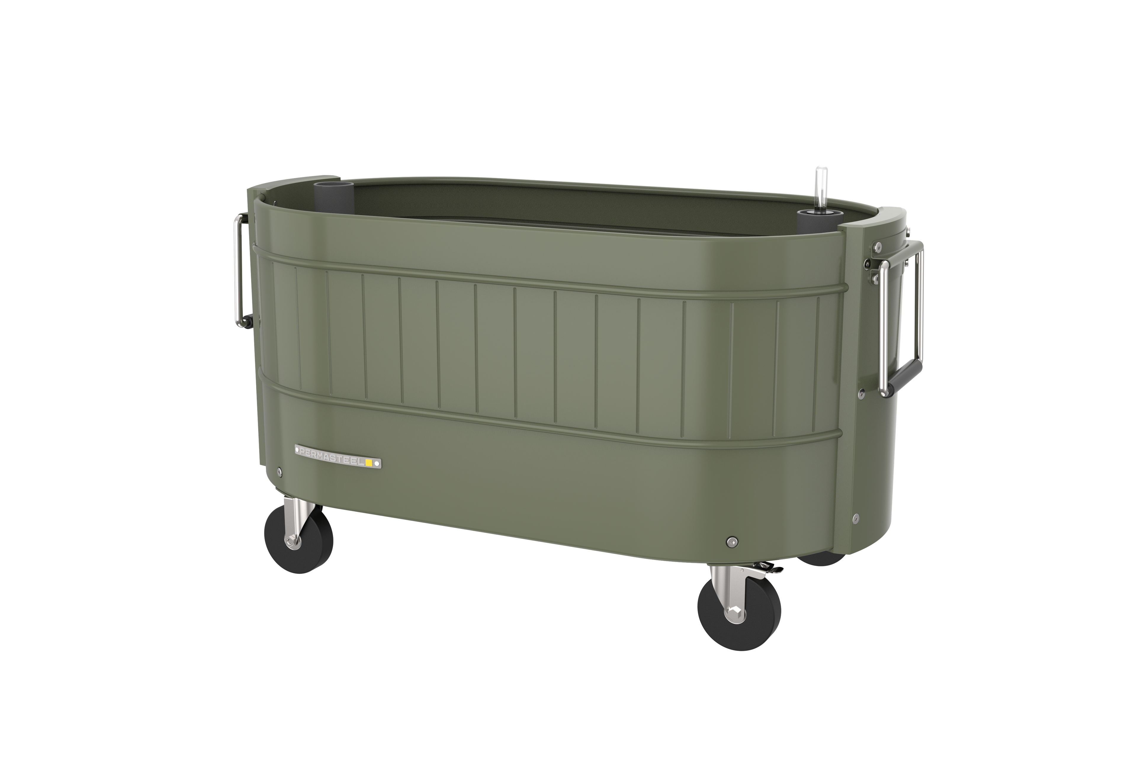 Permasteel - Garden Bed with Self-Watering System - Army Green