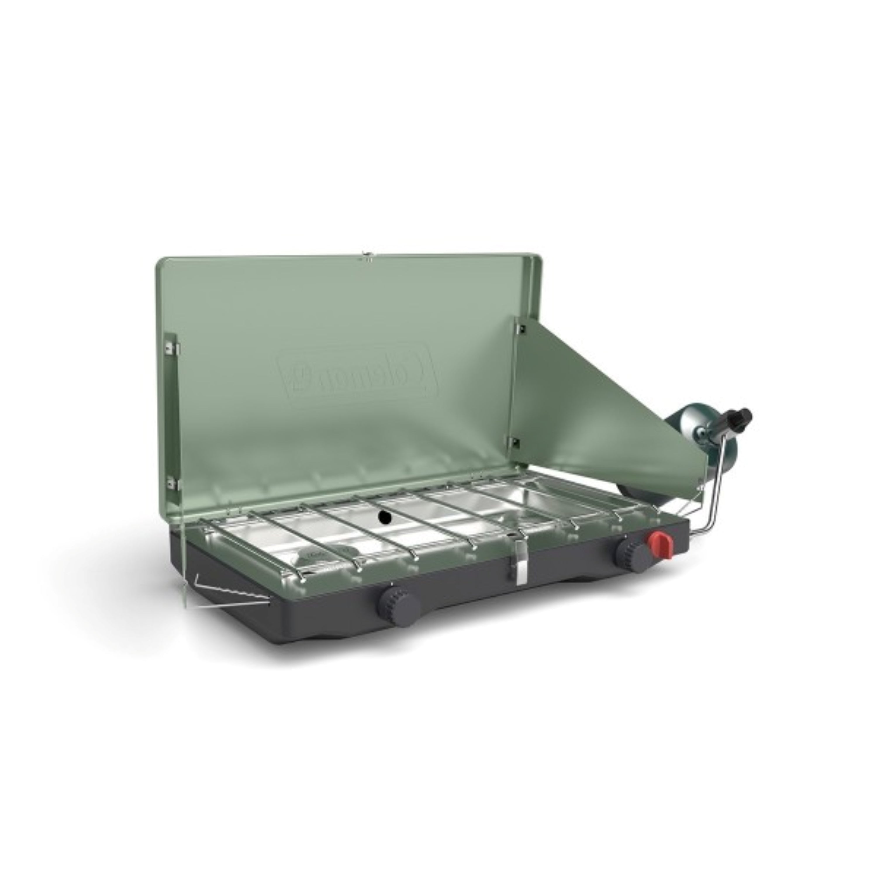 Coleman - Cascade Classic 2-Burner Propane Stove - Moss Green