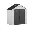 Suncast - Vista® 7 x 4' Storage Shed - Ice Cube