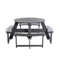 Backyard Lifestyles - Picnic Table - Dark Grey
