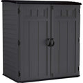 Suncast - XL Vertical Shed 106 cu. ft. - Peppercorn
