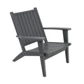 Backyard Lifestyles - Club Adirondack Chair - Dark Grey
