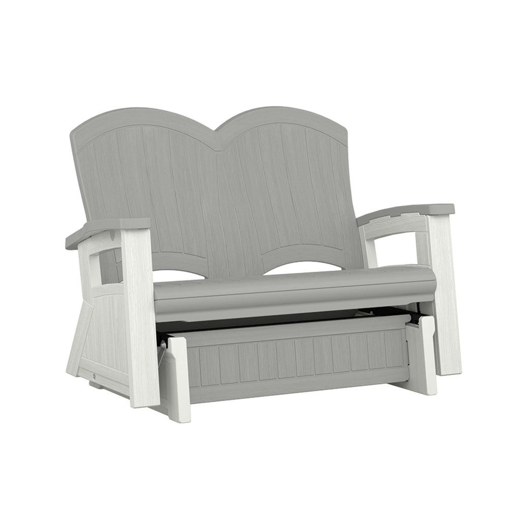 Suncast - Adirondack Glider - Dove Gray