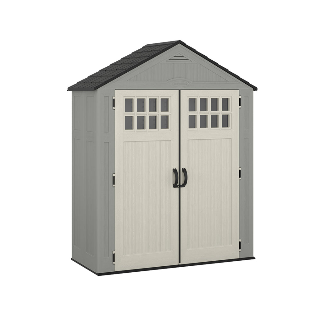 Suncast - Everett® 6' x 3' Storage Shed - Dove Gray