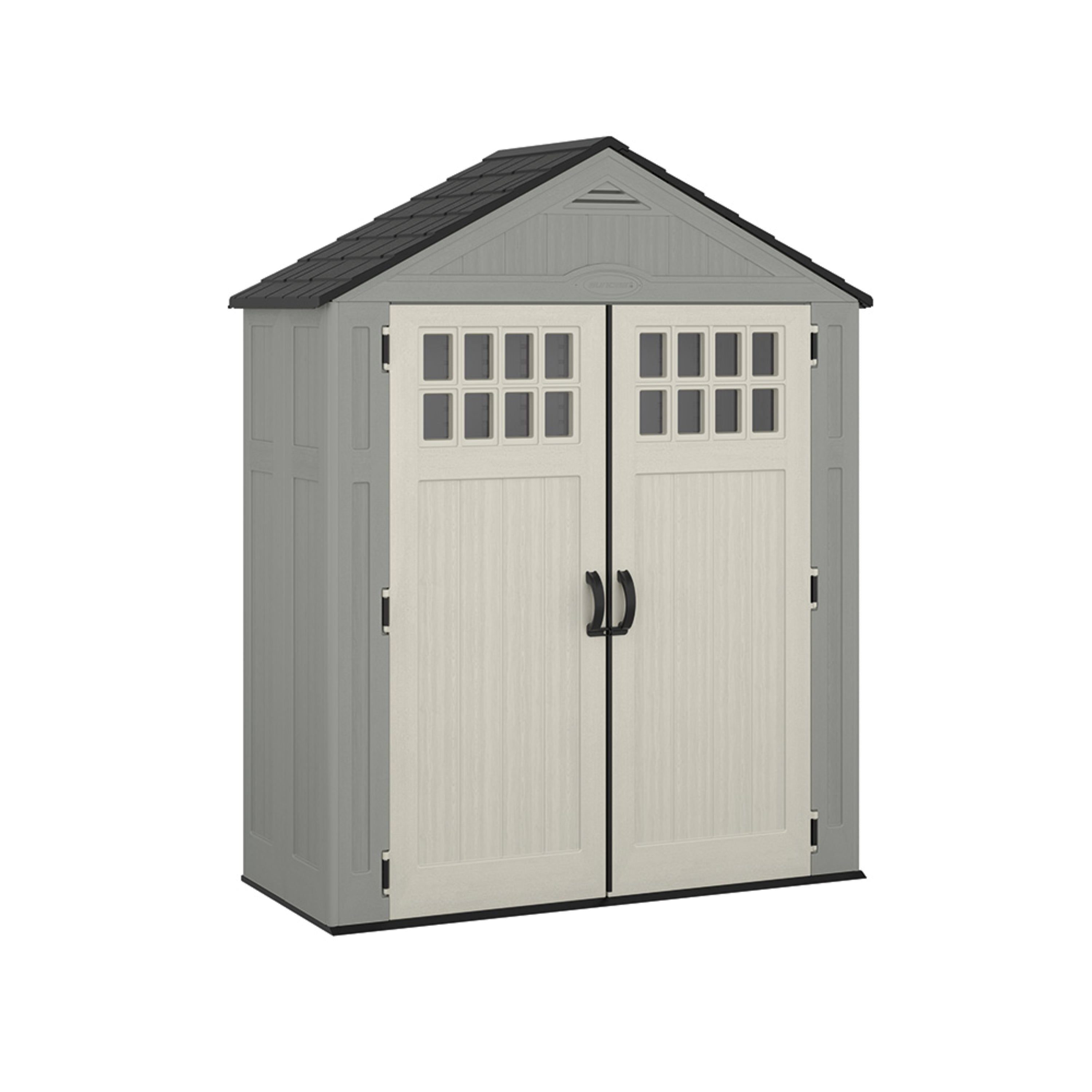 Suncast - Everett® 6' x 3' Storage Shed - Dove Gray