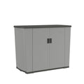 Suncast - 130 Gal. Backyard Oasis Storage Unit - Dove Gray
