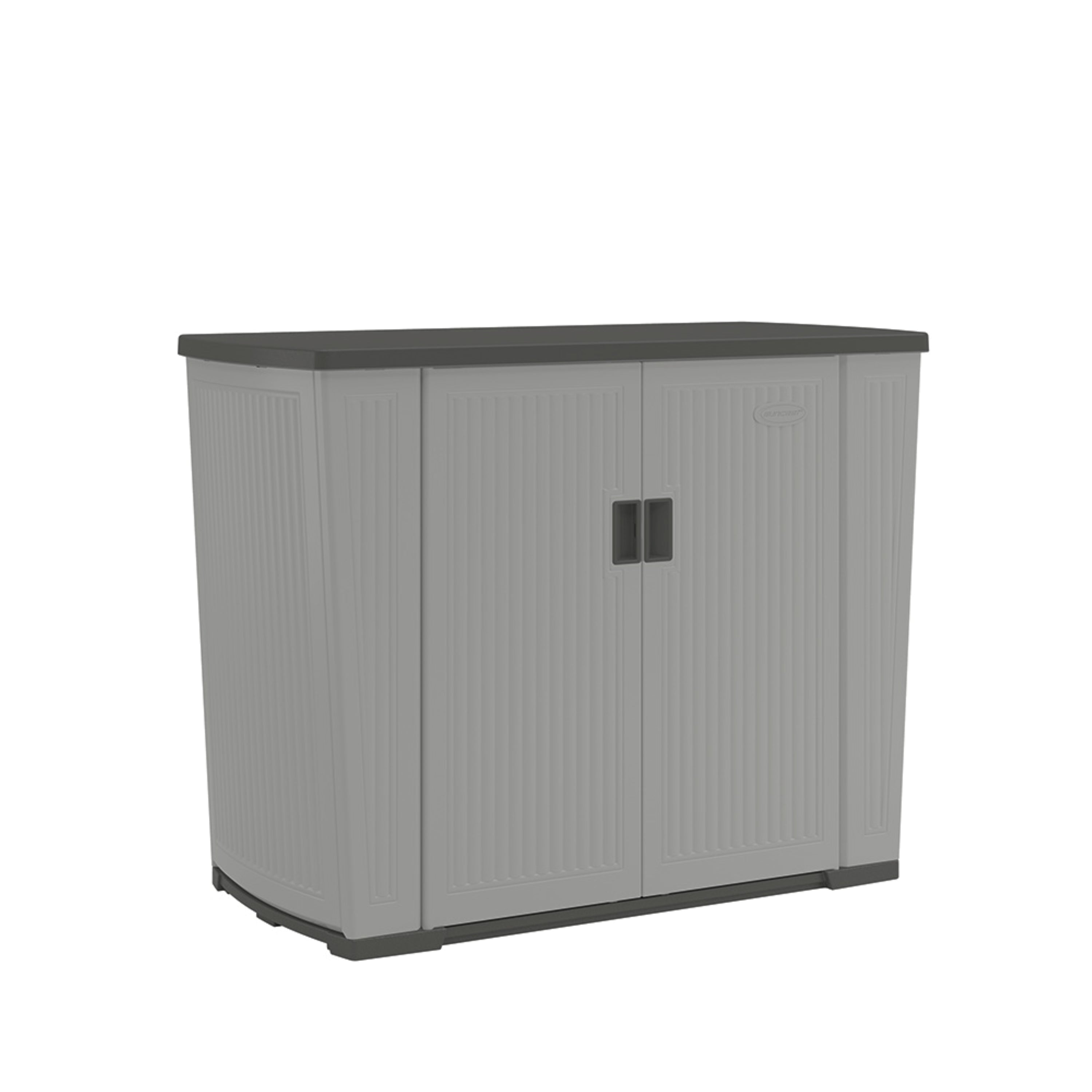 Suncast - 130 Gal. Backyard Oasis Storage Unit - Dove Gray