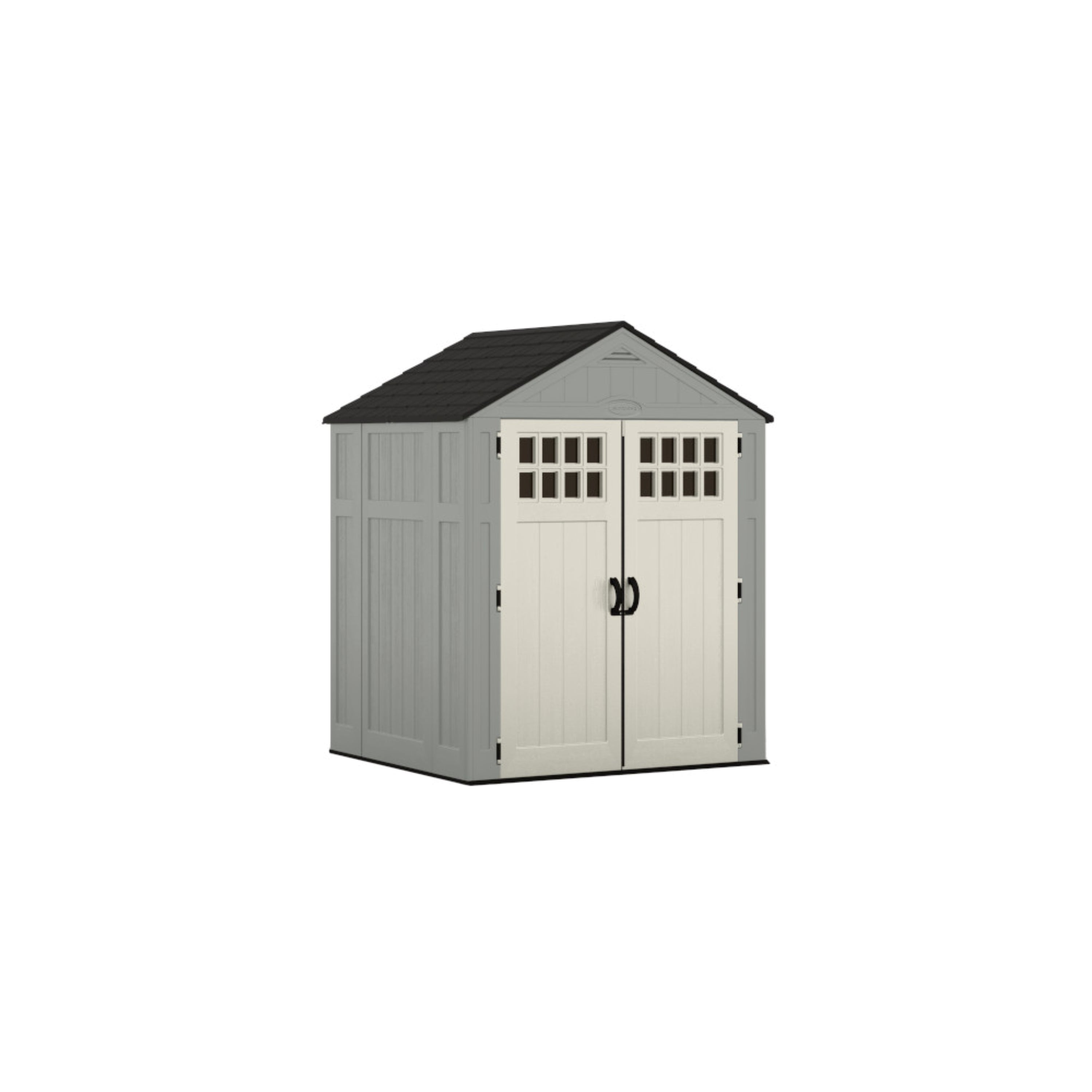 Suncast - Everett® 6' x 5' Storage Shed - Dove Gray