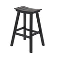 Backyard Lifestyles - Bar Stool - Rectangle Seat - Black