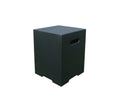 Modeno - Square Tank Cover - Smooth Finish - Black