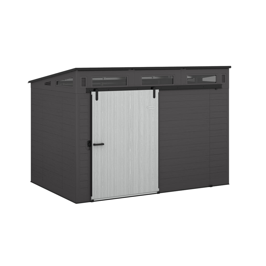 Suncast - Modernist 10 ft. x 7 ft. Barn Door Storage Shed - Main View