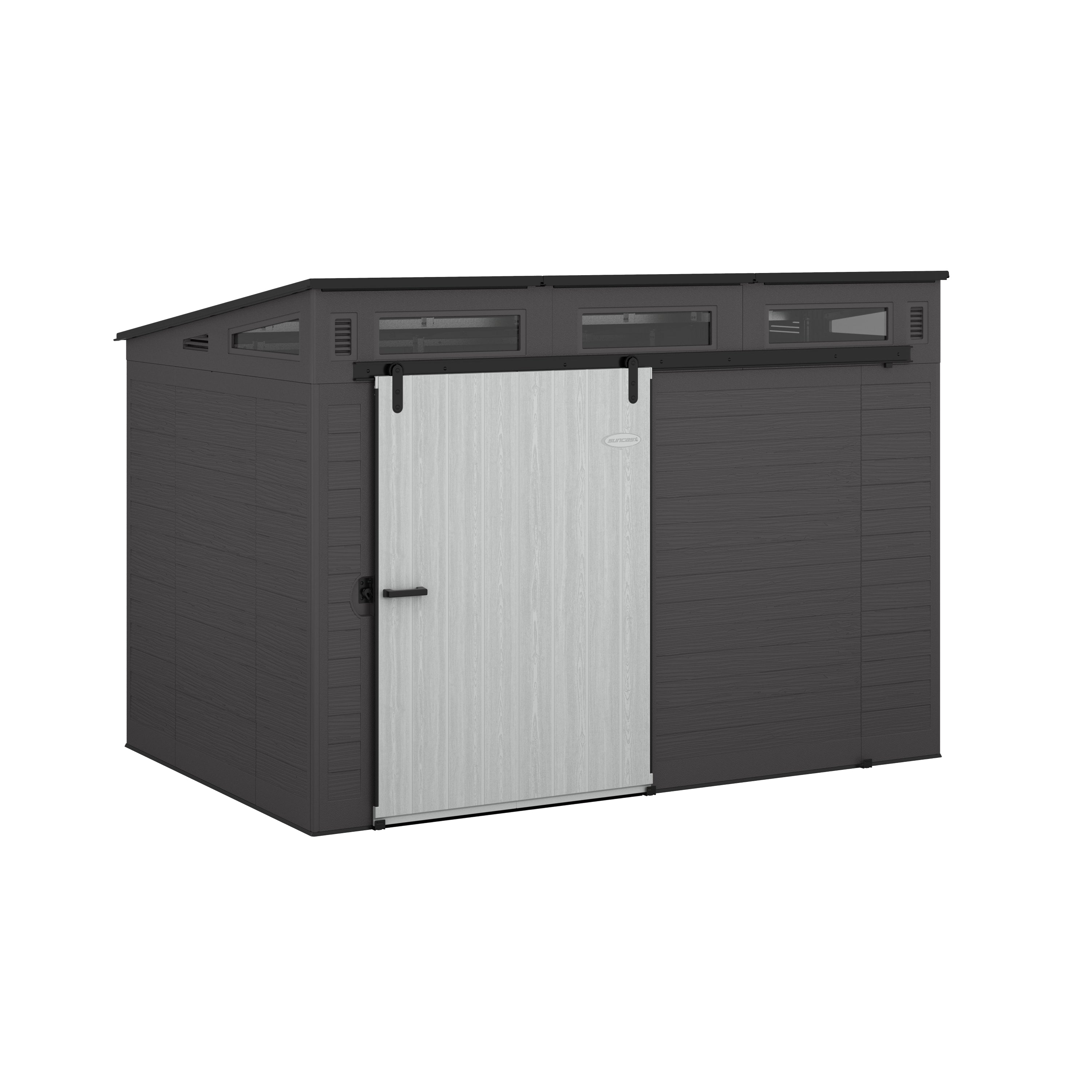 Suncast - Modernist® 10 ft. x 7 ft. Barn Door Storage Shed