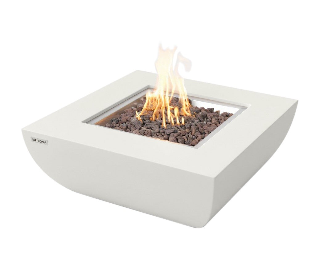 Modeno - Florence Fire Table - Cream White - Liquid Propane