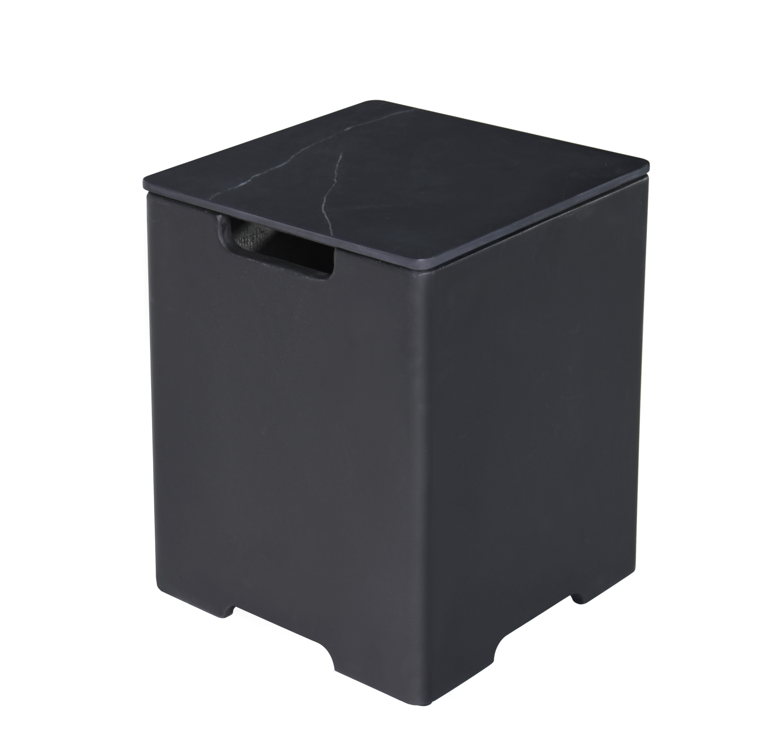 Elementi Plus - Tank Cover - Porcelain Top - Black