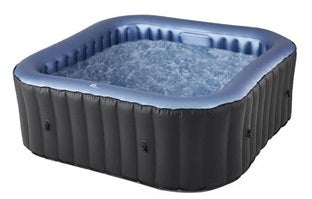 MSpa - TEKAPO 6-person Comfort Series Bubble Spa - Square