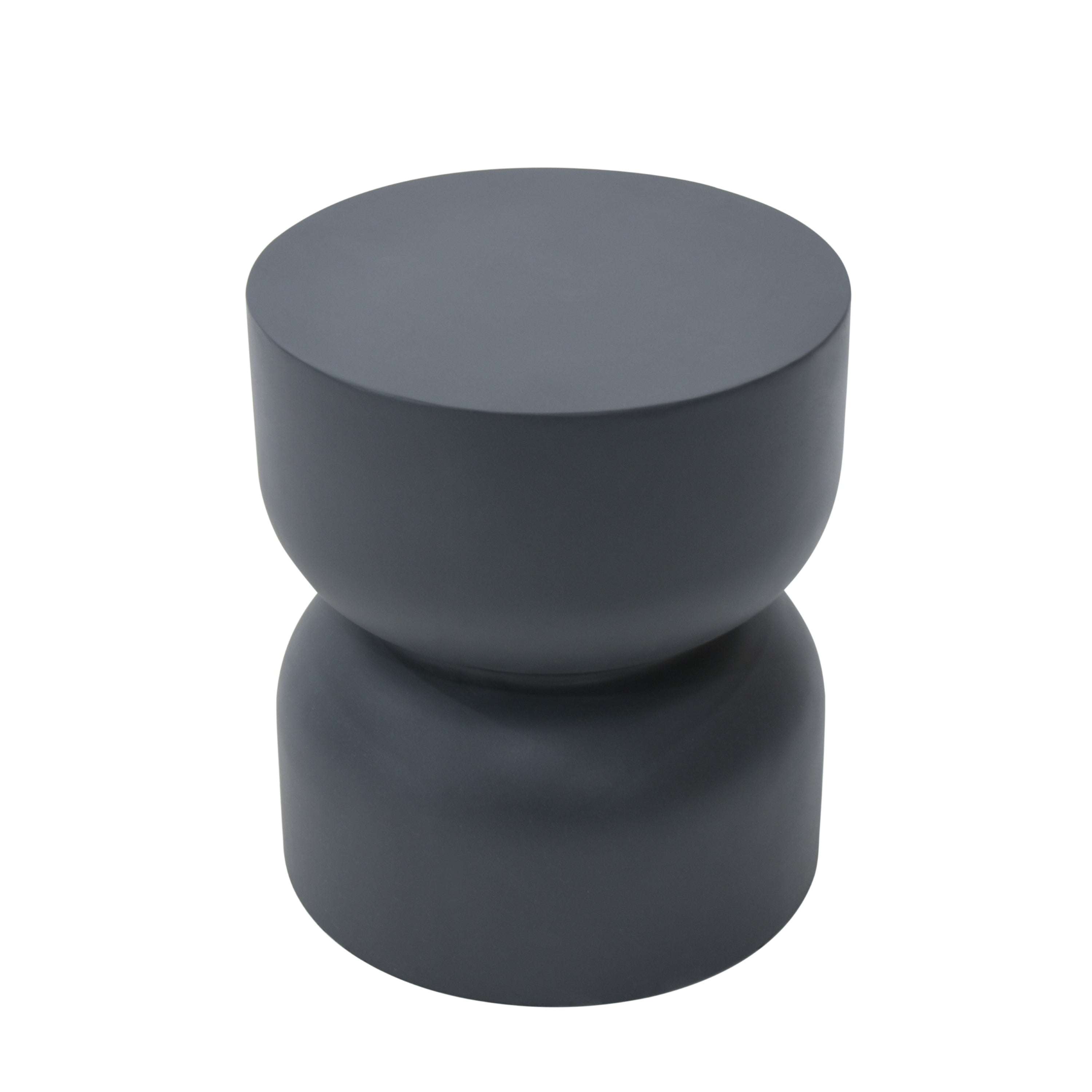 Elementi Home - Chronos Side Table Large - Slate Black