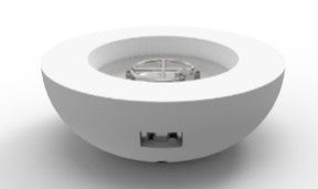 Elementi - Lunar Bowl - Cream White - Natural Gas