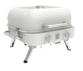 Kenmore - 2 Burner Retro Tabletop Gas Grill - Pearl