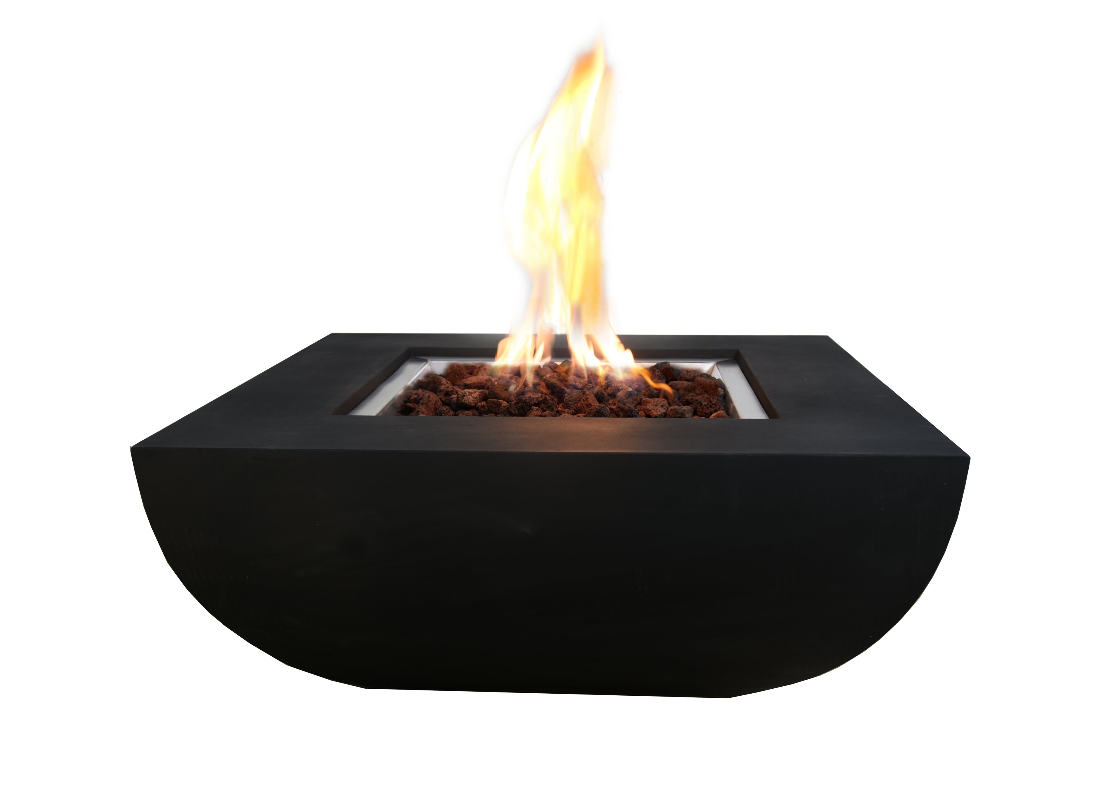 Modeno - Aurora Fire Table Black - Natural Gas