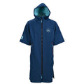 Aqua Marina - Water-repellent Thermal Poncho (Navy) - Medium
