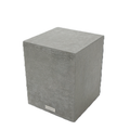 Elementi Home - Tevere Concrete Side Table Small- Space Gray