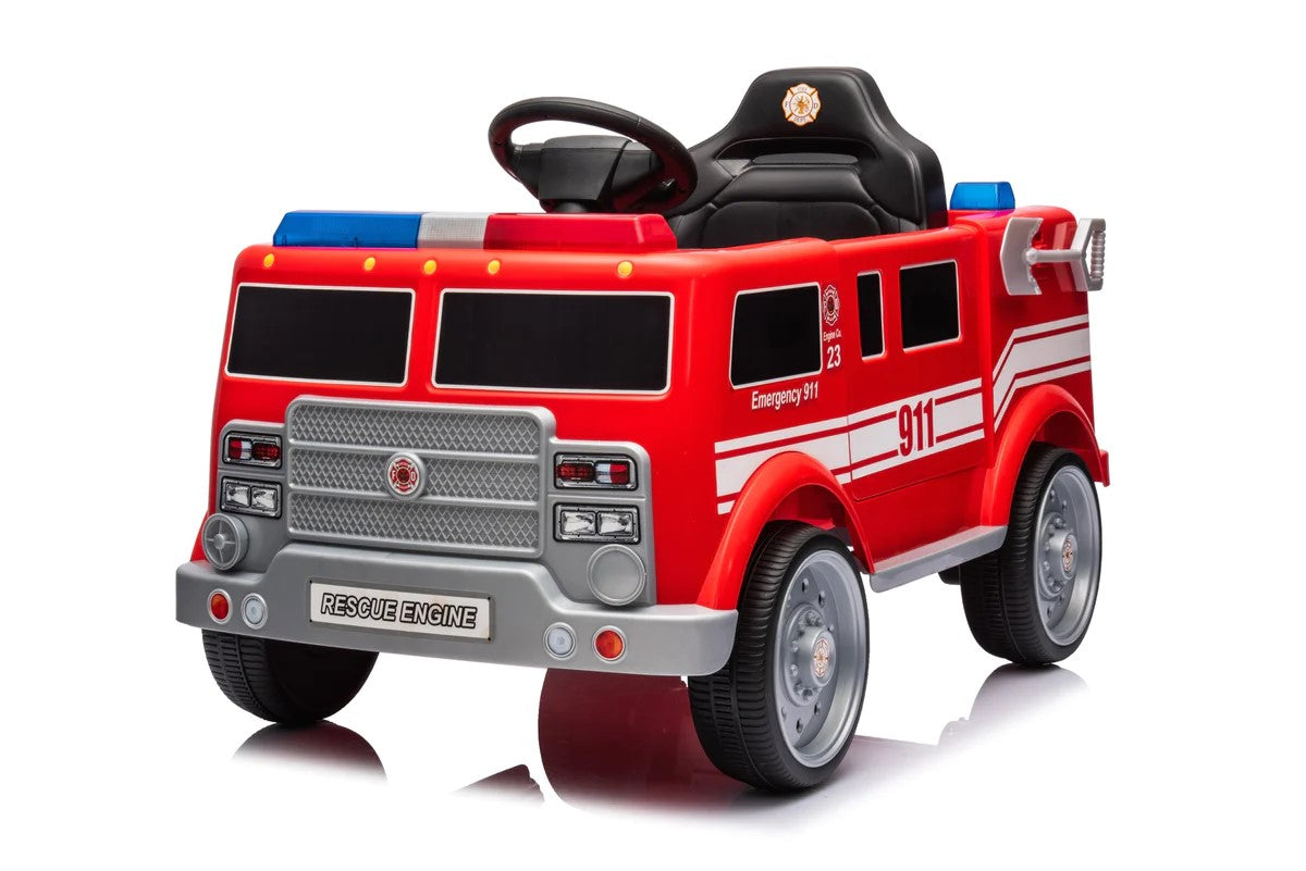Freddo - 12V Freddo Firetruck 1 Seater Ride on