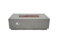 Elementi - Andes Fire Table - Light Gray - Liquid Propane