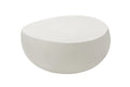 Elementi Home - Ikaria Cobble Coffee Table - Cream White