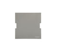 Elementi - Stainless Steel Lid - Square 24" x 24" Light Gray (OFG310-SS-LG)