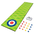 GoSports -- Pure Putt Challenge Curling & Shuffleboard 2-in-1 Game
