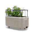 Permasteel - Self-Watering Planter Box with Mounting Brackets - Taupe