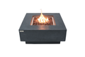 Elementi - Manhattan Fire Table - Dark Gray - Natural Gas