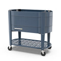 Permasteel - Elevated Garden Bed with EnGrow TrueSoil™ Technology - Blue