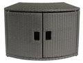 MSpa Accessories -- Wicker Cabinet Storage Unit For Round Spa