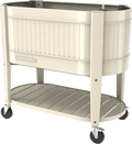 Permasteel - Elevated Garden Bed with EnGrow TrueSoil™ Technology - Ivory