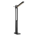 Backyard Lifestyles - 1500W Electric Patio Heater w/Swing Arm - Black