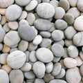 Elementi - White/Light Gray River Rocks 1"-2" (Small)