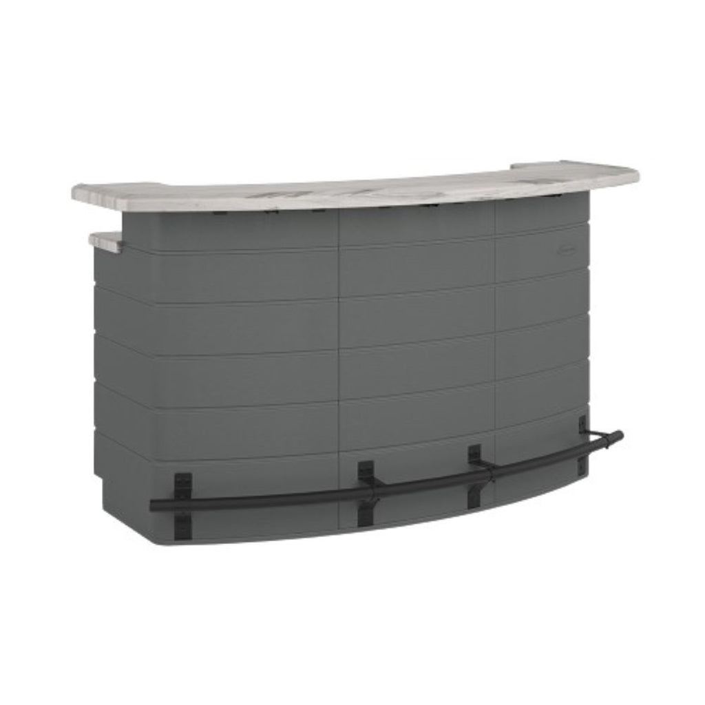 Suncast - Backyard Oasis® Entertaining Bar - Cool Gray