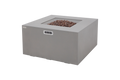 Elementi - Rocky Fire Table - Light Gray - Liquid Propane