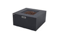 Elementi - Rocky Fire Table - Dark Gray - Liquid Propane