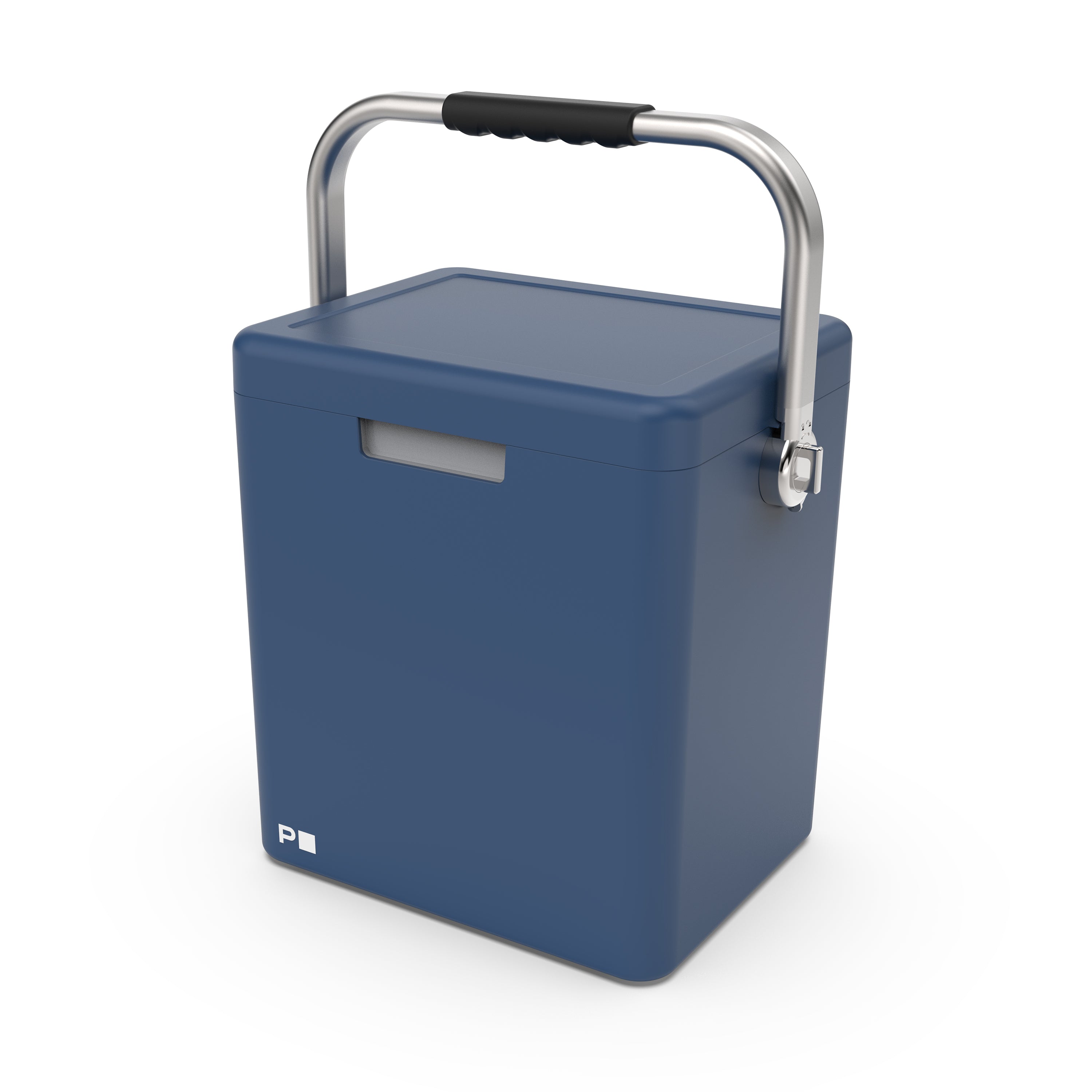 Permasteel - 14QT Portable Cooler with Dual Carrying Options - Navy Blue