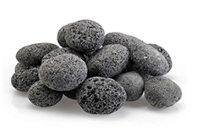 Modeno - Lava Stones 1.5"-2.5"- Black