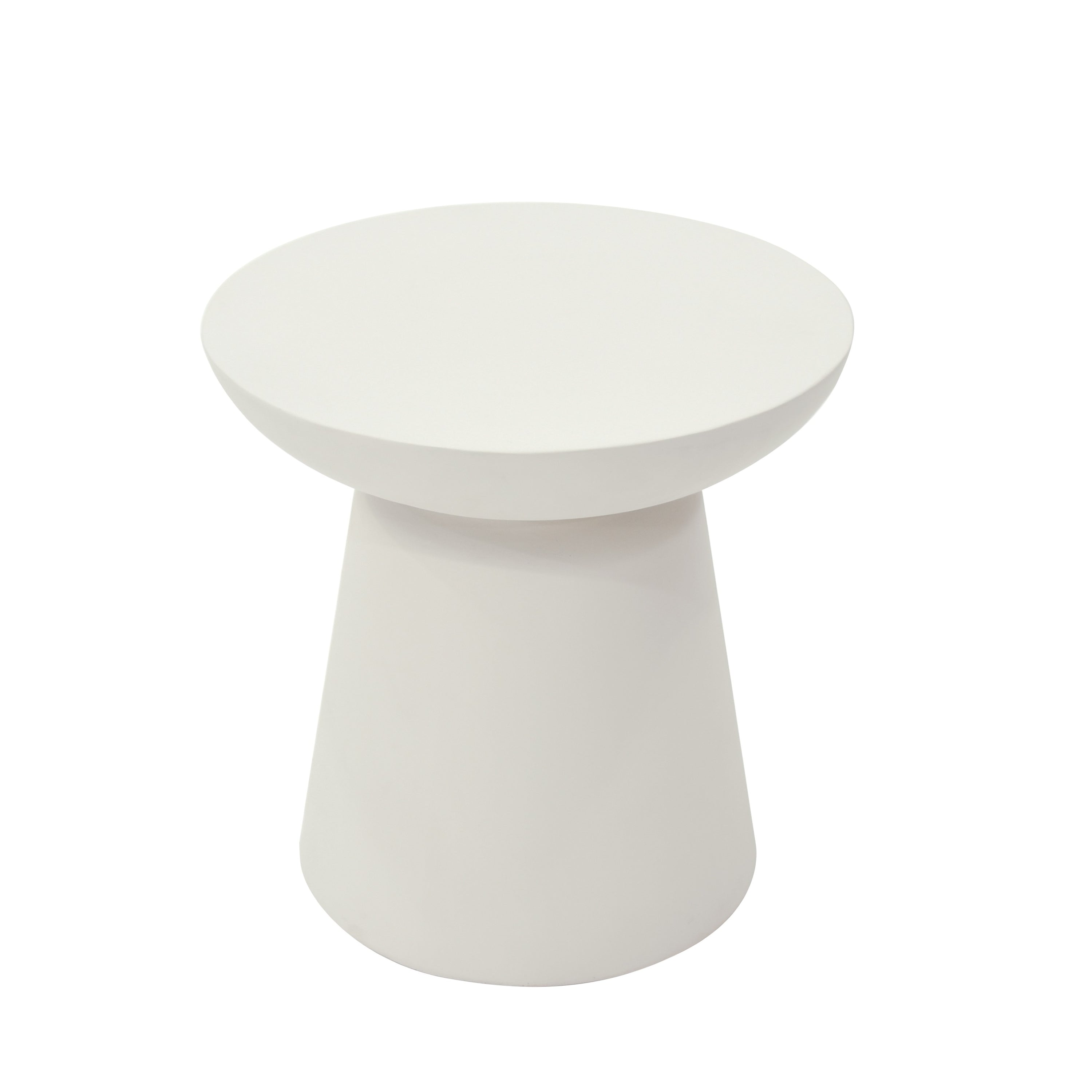Elementi Home - Kylix Side Table - Cream White