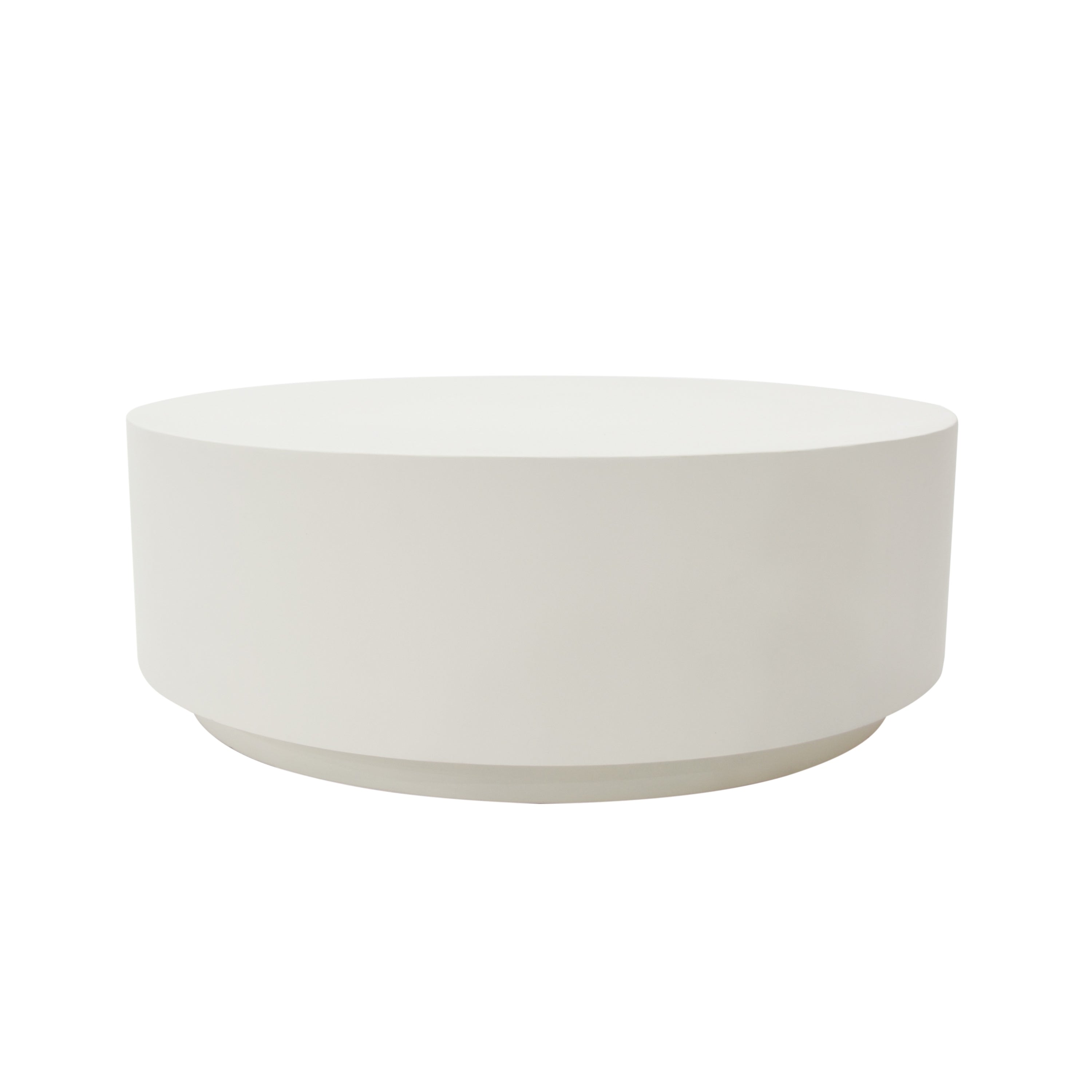 Elementi Home - Rome Concrete Coffee Table Large - Cream White